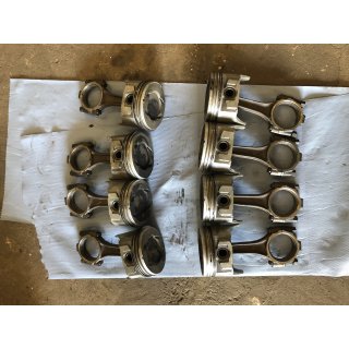 1967-73 Ford Mustang 302 cui V8  Pleuel Kolben Connecting Rods C8OE-A