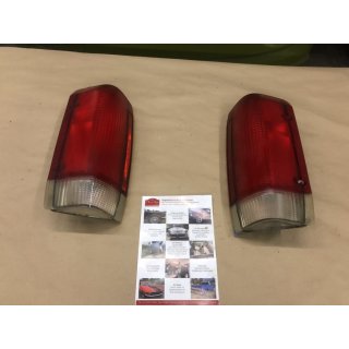 1980-1996 Ford F150 F250 Rücklicht Paar Tail Lights rot