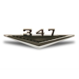 1964-66 Ford Mustang Kotflügelemblem 347 Emblem Stroker
