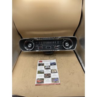 1964 - 65 Ford Mustang Tacho Tachoelement Tachoblende neu Bandtacho Speedometer