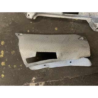 Maserati 4200 GT Spyder Verkleidung Hitzschutzblech hinten links au&szlig;en Auspuff Heat Shield