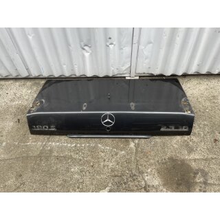 Mercedes W201 2,3l-16V Kofferraumdeckel Klappe Kofferraum Trunk lid f&uuml;r Spoiler