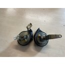 Maserati 4200 Spyder Hupe Signalhorn Fanfare Horn mit Halter 193124 193125