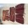 1968 1969 Ford Torino Fairlane Sitzbez&uuml;ge Seat Upholstery Rot Carpet Fastback Maroon Sitzbezug