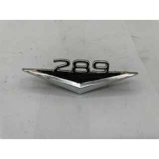 1963-66 Ford Mustang Kotfl&uuml;gel Emblem V8 Zeichen Kotfl&uuml;gelemblem 289 Bronco Falcon C3OB-16C144A