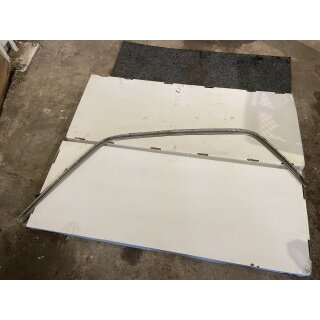 1965 - 68 Ford Mustang Coupe Roof Rail Molding Halterung Dichtung der Dachkante links Fahrerseite