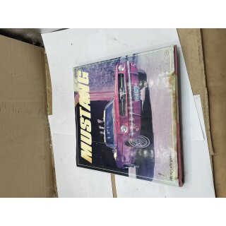 Ford Mustang Buch &uuml;ber die Geschichte Geschichtsbuch Muscle Car Pony Car