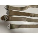 1964-66 Ford Mustang Seat Belt Sicherheitsgurt Gurte beige Tan